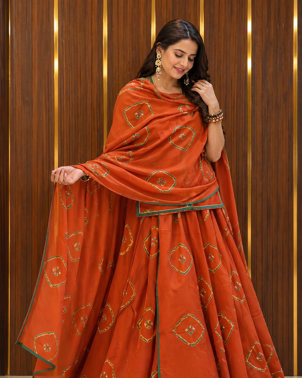 Trending Kachri Design Suit