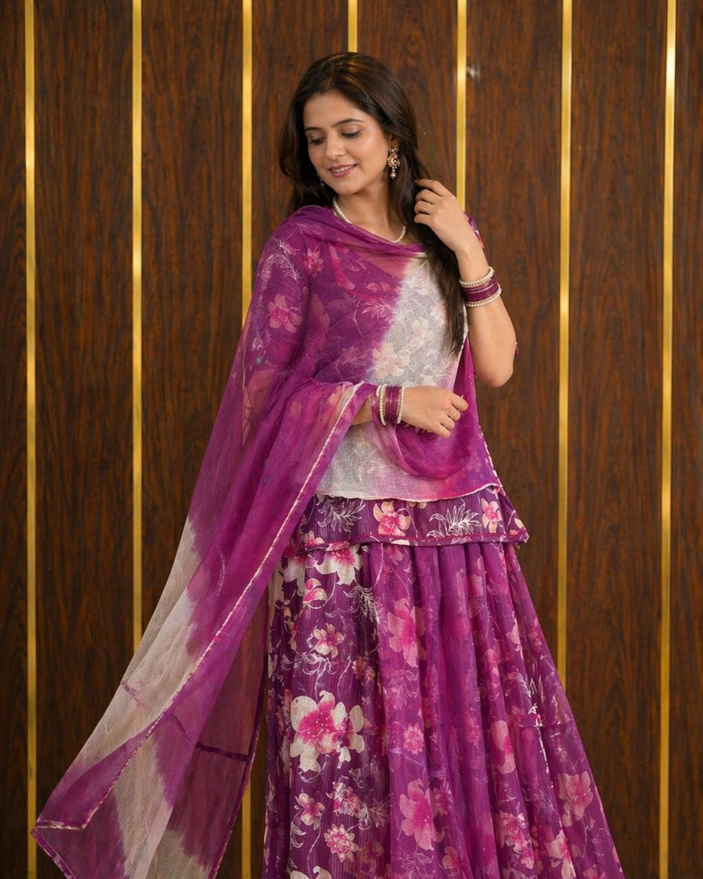 Pashmina Poshak with Doriya Odhani