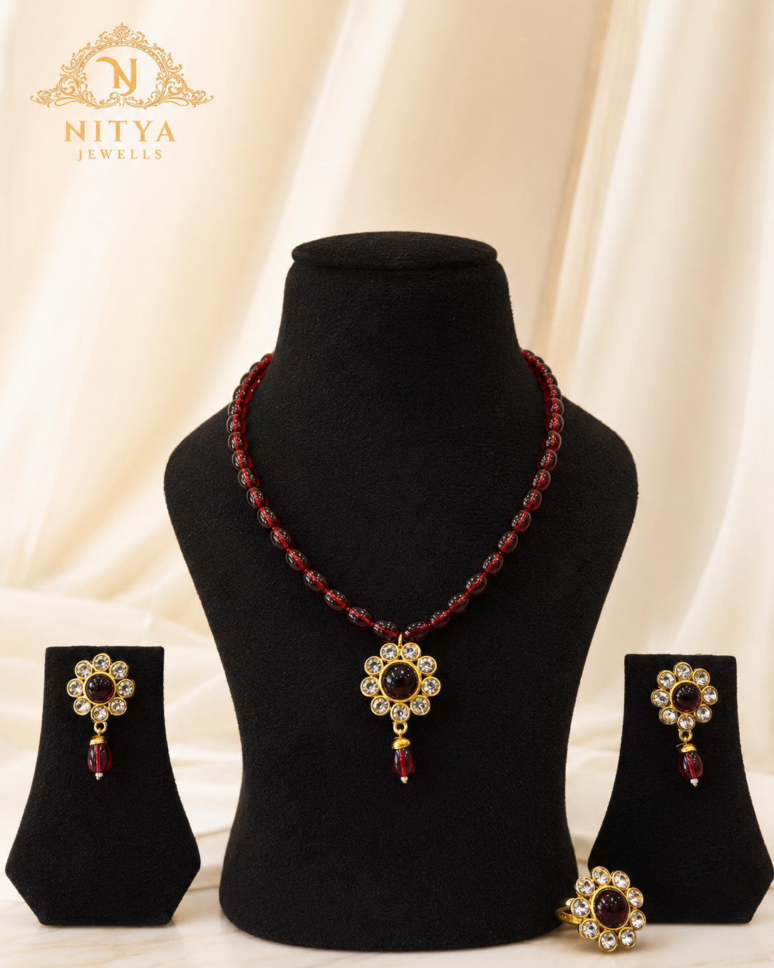 High quality polished pendent set